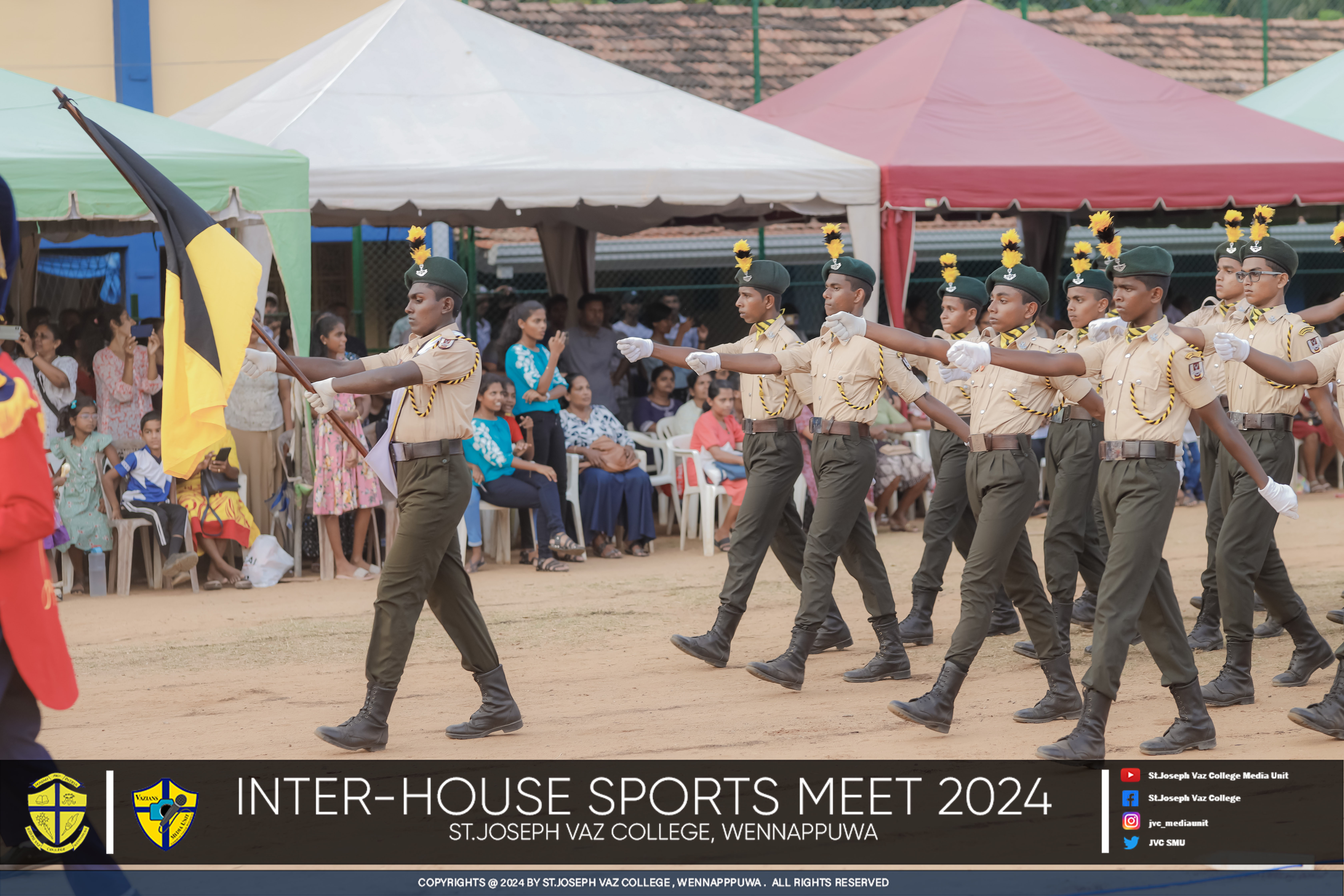 Inter House Sports Meet 2024 - St. Joseph Vaz College - Wennappuwa - Sri Lanka